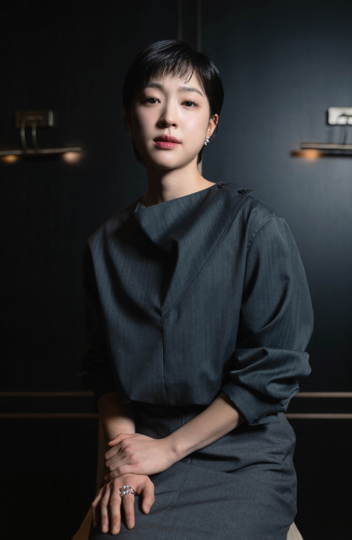 Actor Choi Sung-eun of the movie "Mad Dance Office" poses for a round interview on the 26th. /Photo provided =NKentens 2026.02.26 /Photo by Lee Dong-hoon Photoguy@