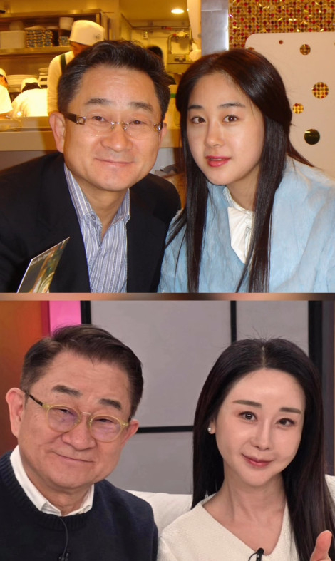 =照片:咸素媛的照片墙。