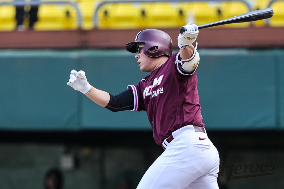 Kiwoom Heroes An Chi-hong. /Photo = Courtesy of Kiwoom Heroes