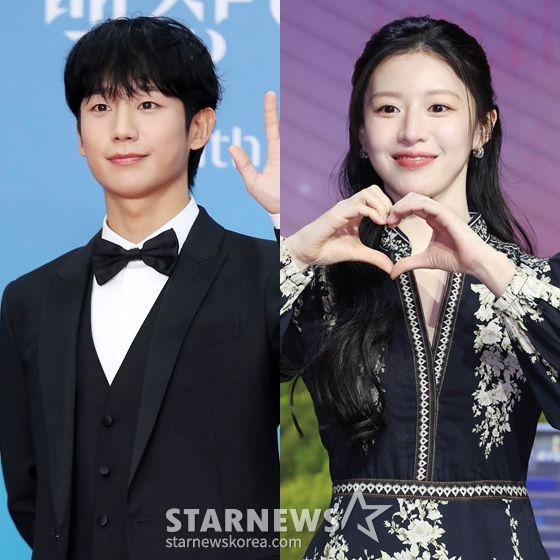 =丁海寅（左）和高允贞。 