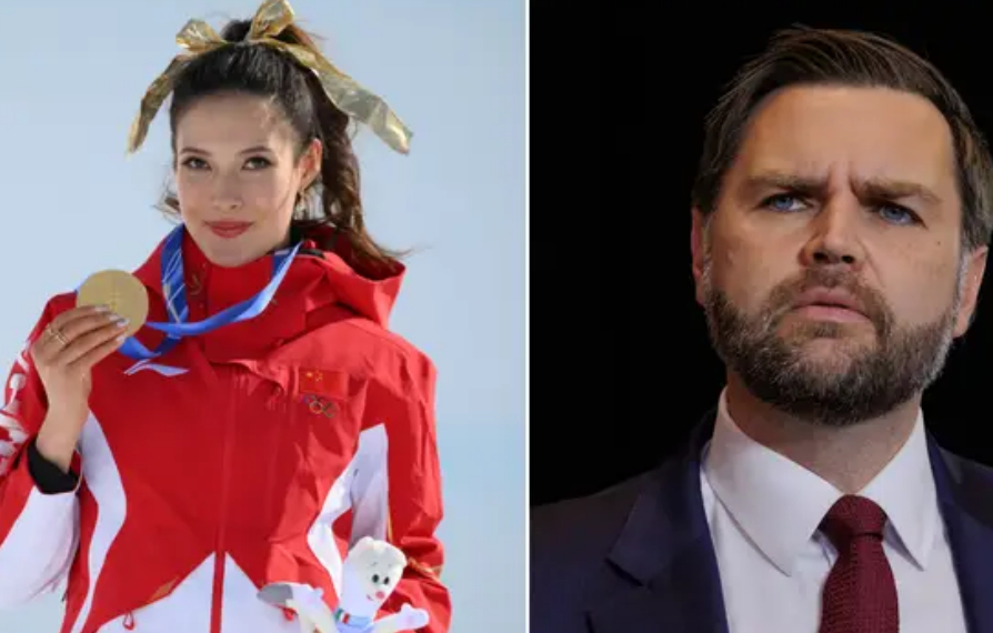 Guai Ling (left) and U.S. Vice President JD Vance. /Photo = Sports Bible Source