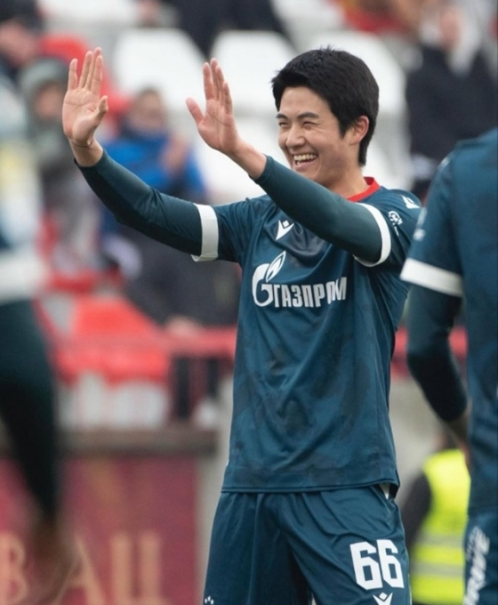 Seol Young-woo's happy image. /Photo = Zvezda Official SNS