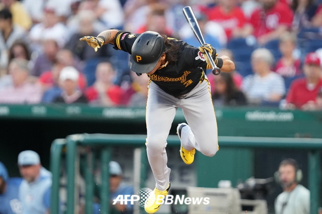 Bae Ji-hwan's performance during his time with the Pittsburgh Pirates. /AFPBBNews=News1