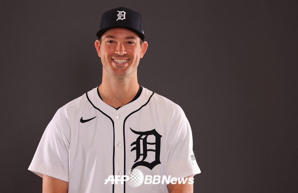 底特律老虎队投手安德森。 =法新社BBNews=新闻1。