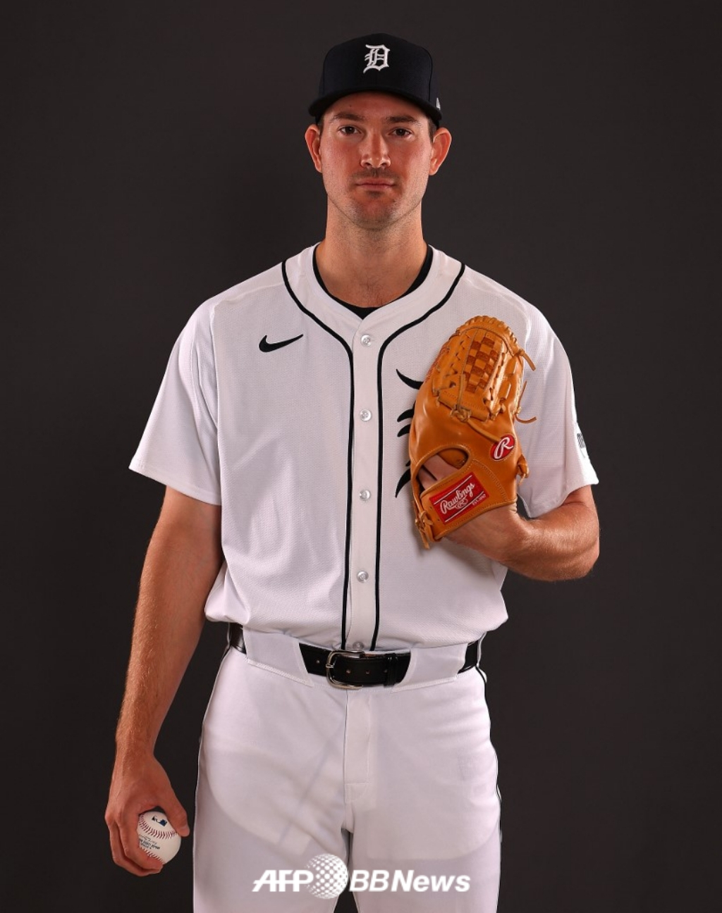 底特律老虎队投手安德森。 =法新社BBNews=新闻1。