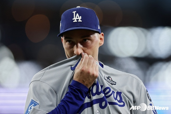 Blake Snell of the Los Angeles Dodgers. /AFPBBNews=News1