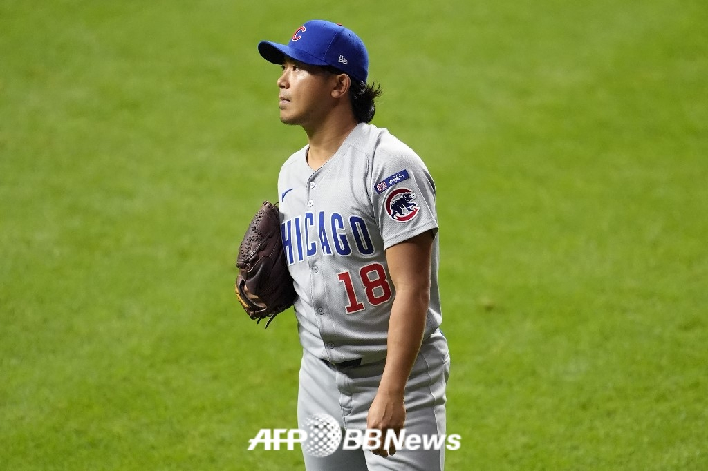 シカゴ·カブスの日本人投手、今永翔太。 /AFPBBNews=ニュース1