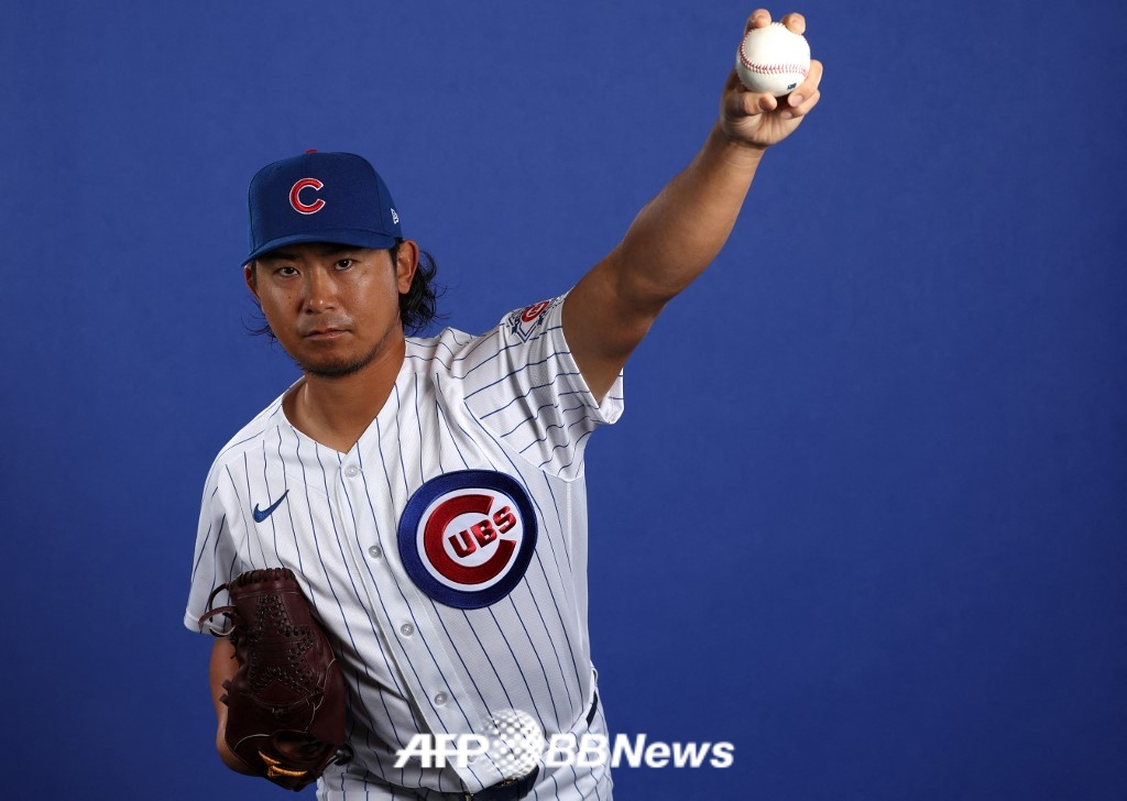 シカゴ·カブスの日本人投手、今永翔太。 /AFPBBNews=ニュース1