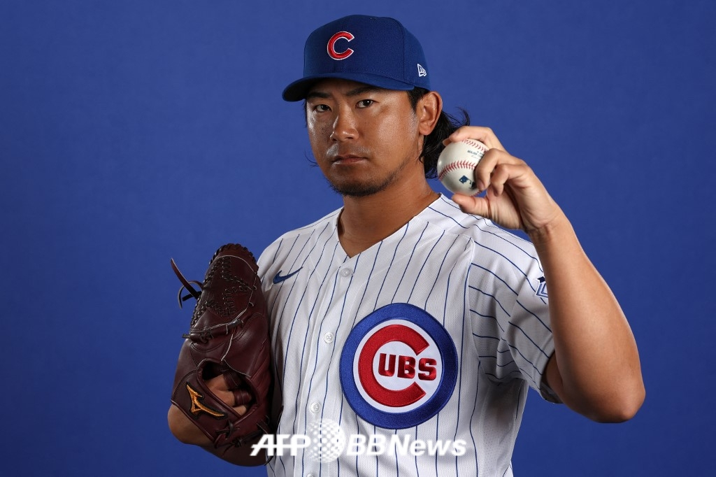 シカゴ·カブスの日本人投手、今永翔太。 /AFPBBNews=ニュース1