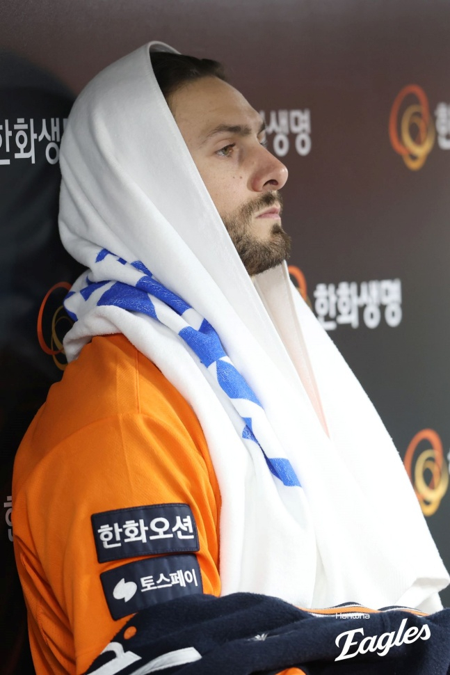 Ryan Weiss. /Photo = Courtesy of Hanwha Eagles