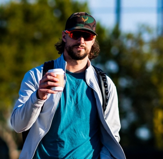 Weiss on his way to work. /Photo = Houston Astros official SNS