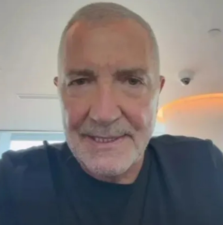 Graham Souness trapped at Abu Dhabi airport. /Photo = The Sun Source