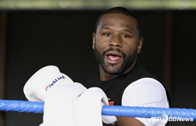 Mayweather. /AFPBBNews=News1