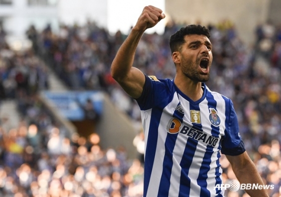 Roaring Mehdi Taremi./AFPBBNews=News1