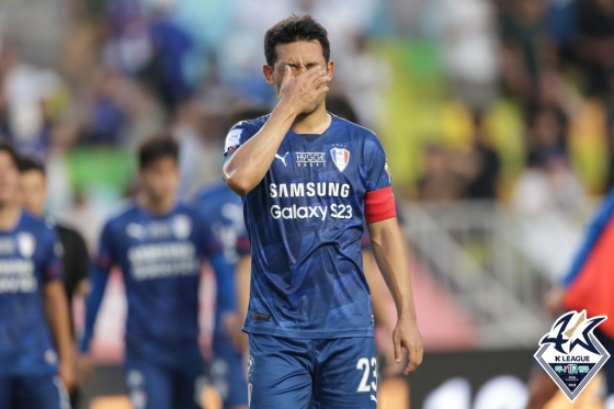 Взгляд Ли Джидже во время правления Suwon Samsung. /Фото = Предоставлено Корейской профессиональной футбольной федерацией.