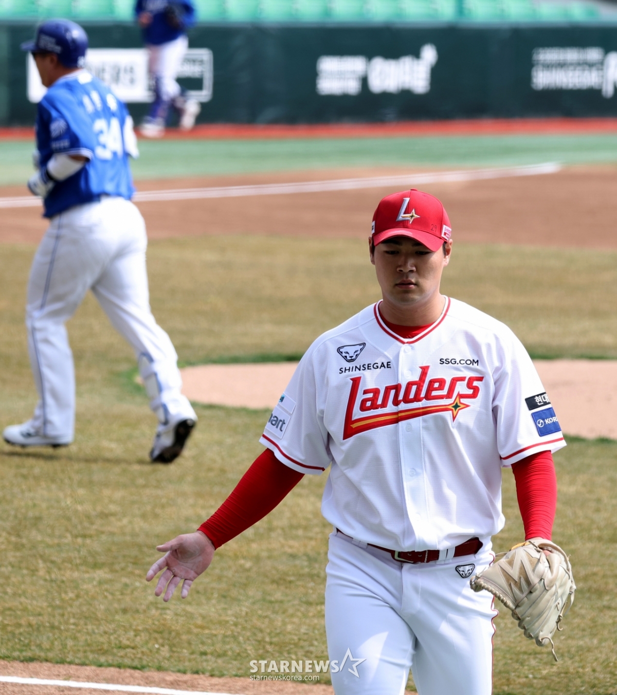 [포토]'최형우도 잡았다' 1회초 2삼진 전영준