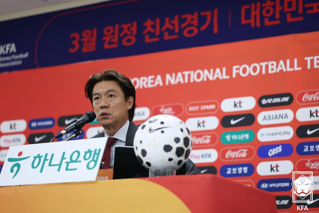 Hong Myung-bo, coach of the national soccer team. /Photo = Courtesy of the Korea Football Association