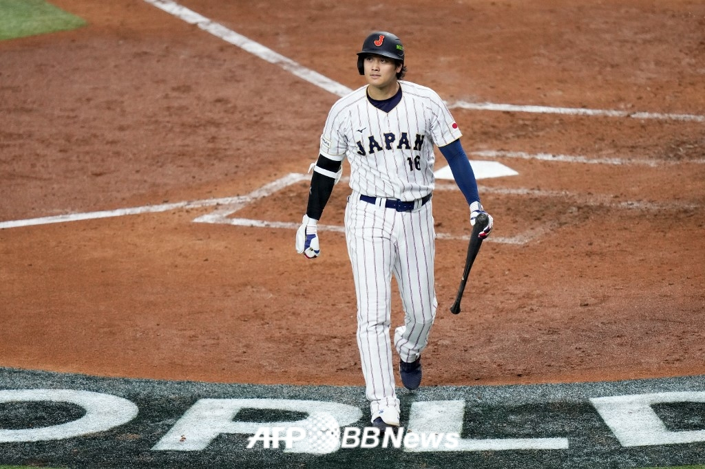 大谷翔平。 =法新社BBNews=新闻1。