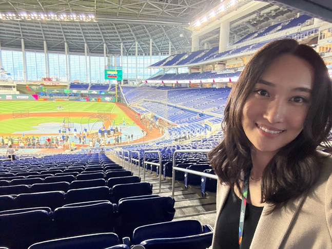 Choi Ji-hyun at Rondipo Park. /Photo = Courtesy of Jihyun Choi