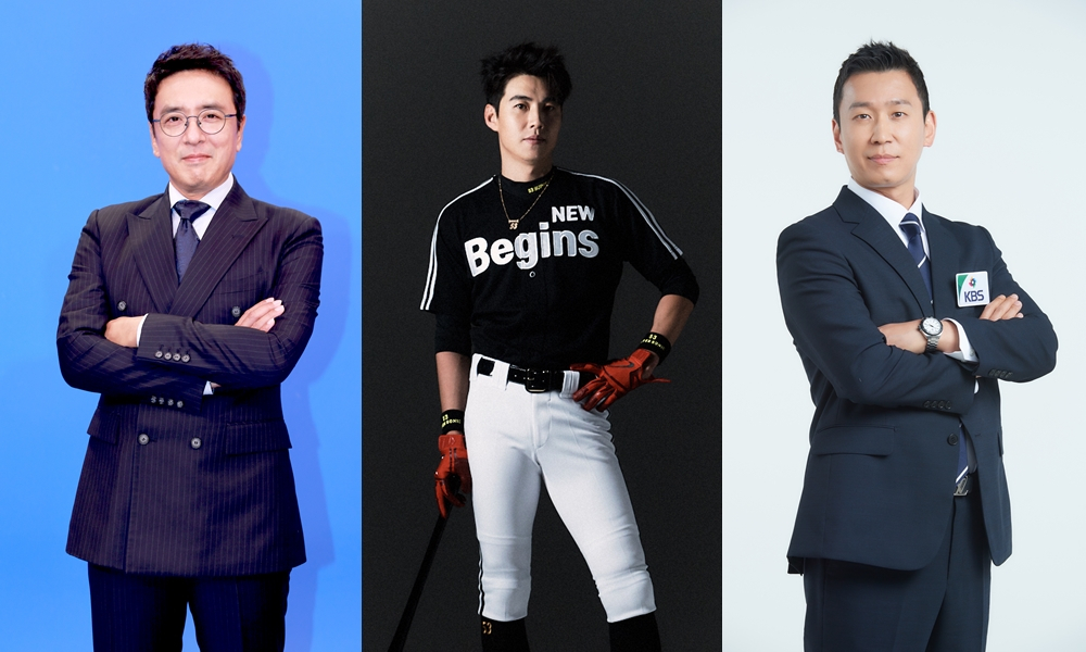 ="我们小区棒球队长"解说员播报员头像/照片提供:KBS《我们小区棒球队长》 