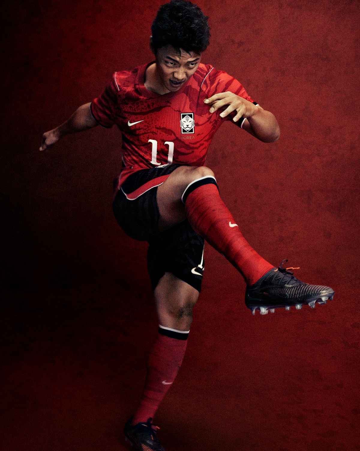 New uniform to be worn by the Korean national soccer team this year, including the 2026 FIFA 2026 FIFA North and Central America World Cup. /Photo = Courtesy of Nike