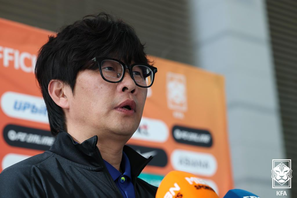 Shin Sang-woo, head coach of the women's national soccer team. /Photo = Courtesy of the Korea Football Association