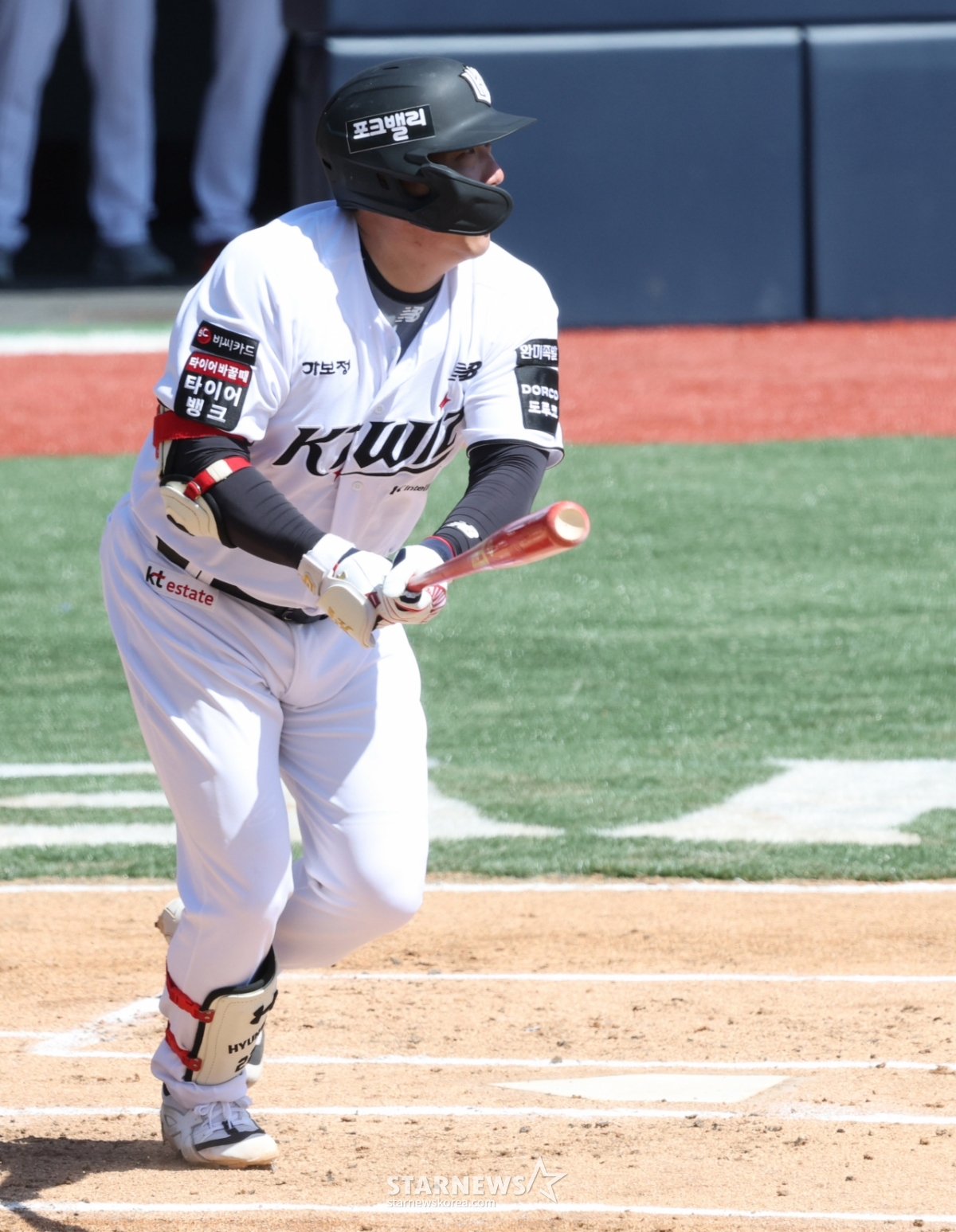 [포토] 김현수 '또 모자랐나'