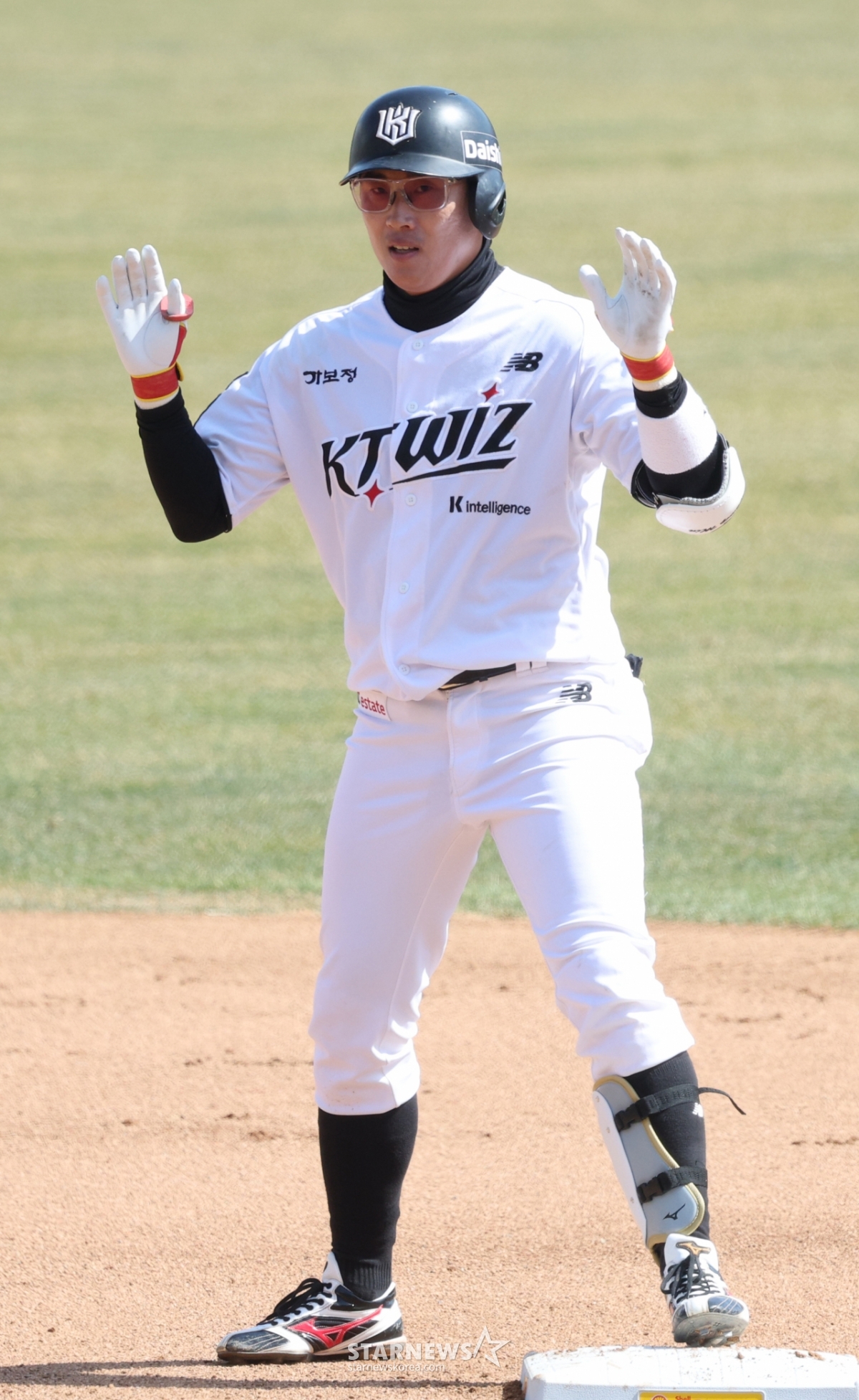 [포토] 타임 요청하는 허경민