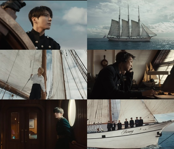 /写真=BTS「SWIM」ミュージックビデオキャプチャー