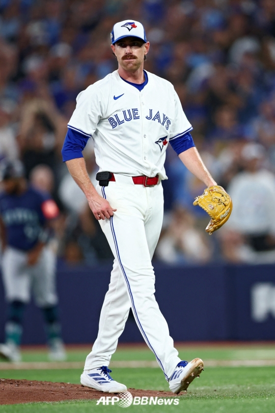 Cầu thủ ném bóng Eric Lauer của Toronto Blue Jays. /AFPBBNews = Tin tức 1