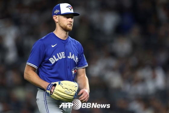 Cầu thủ ném bóng Eric Lauer của Toronto Blue Jays. /AFPBBNews = Tin tức 1