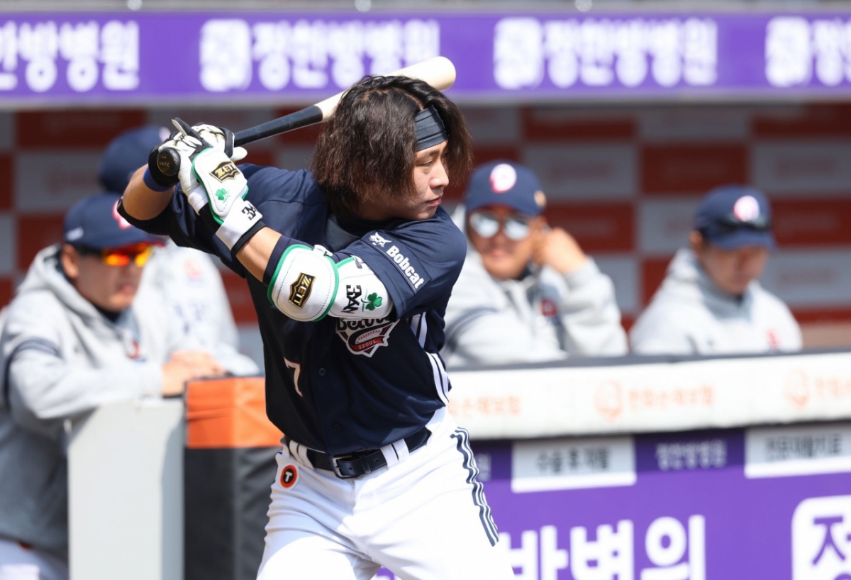 Doosan Bears infielder Park Chan-ho. /Photo = Courtesy of Doosan Bears