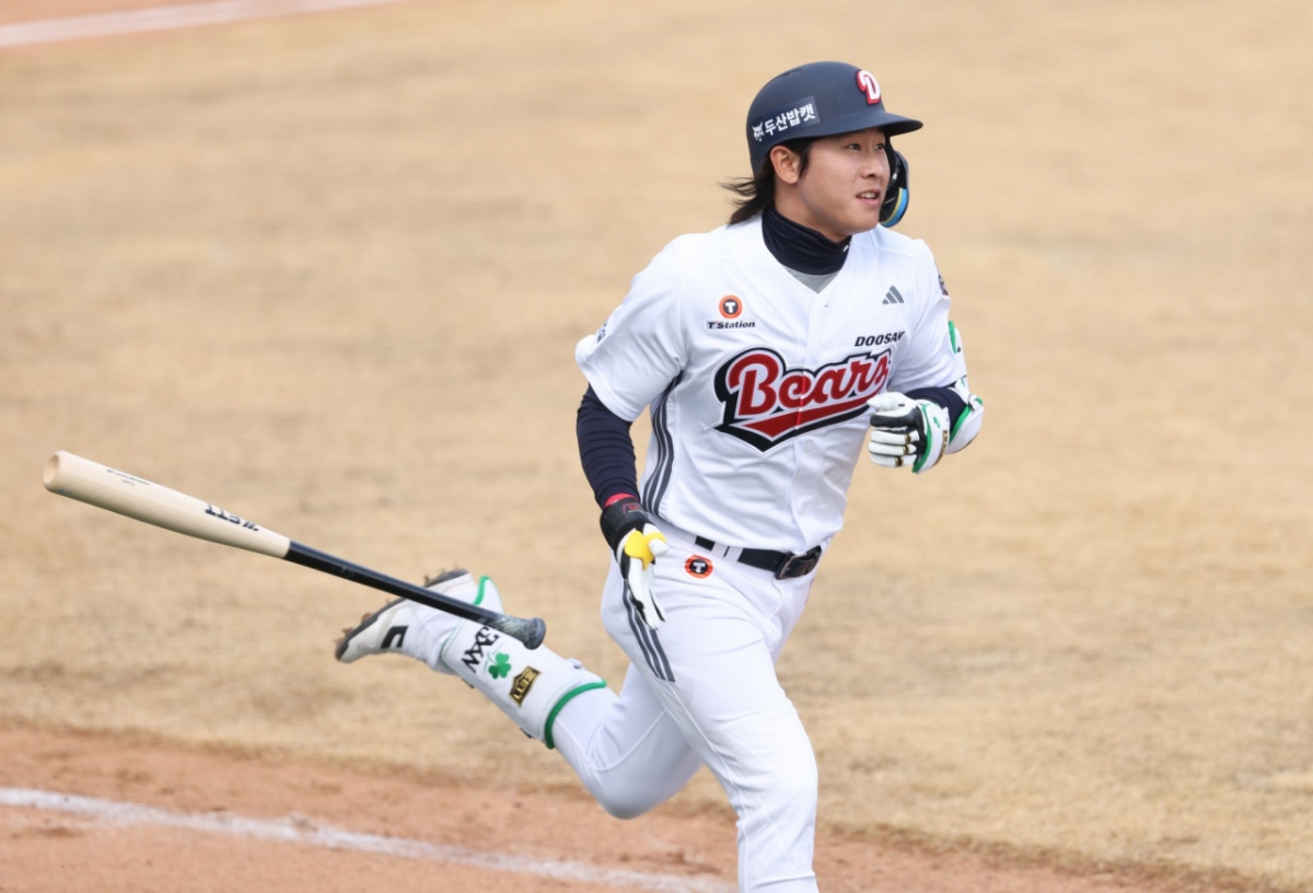 Doosan Bears infielder Park Chan-ho. /Photo = Courtesy of Doosan Bears