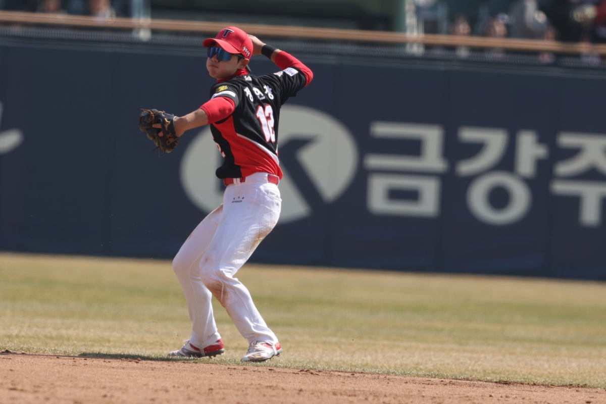 KIAタイガースの内野手、チョン·ヒョンチャン。 /写真=KIAタイガース提供