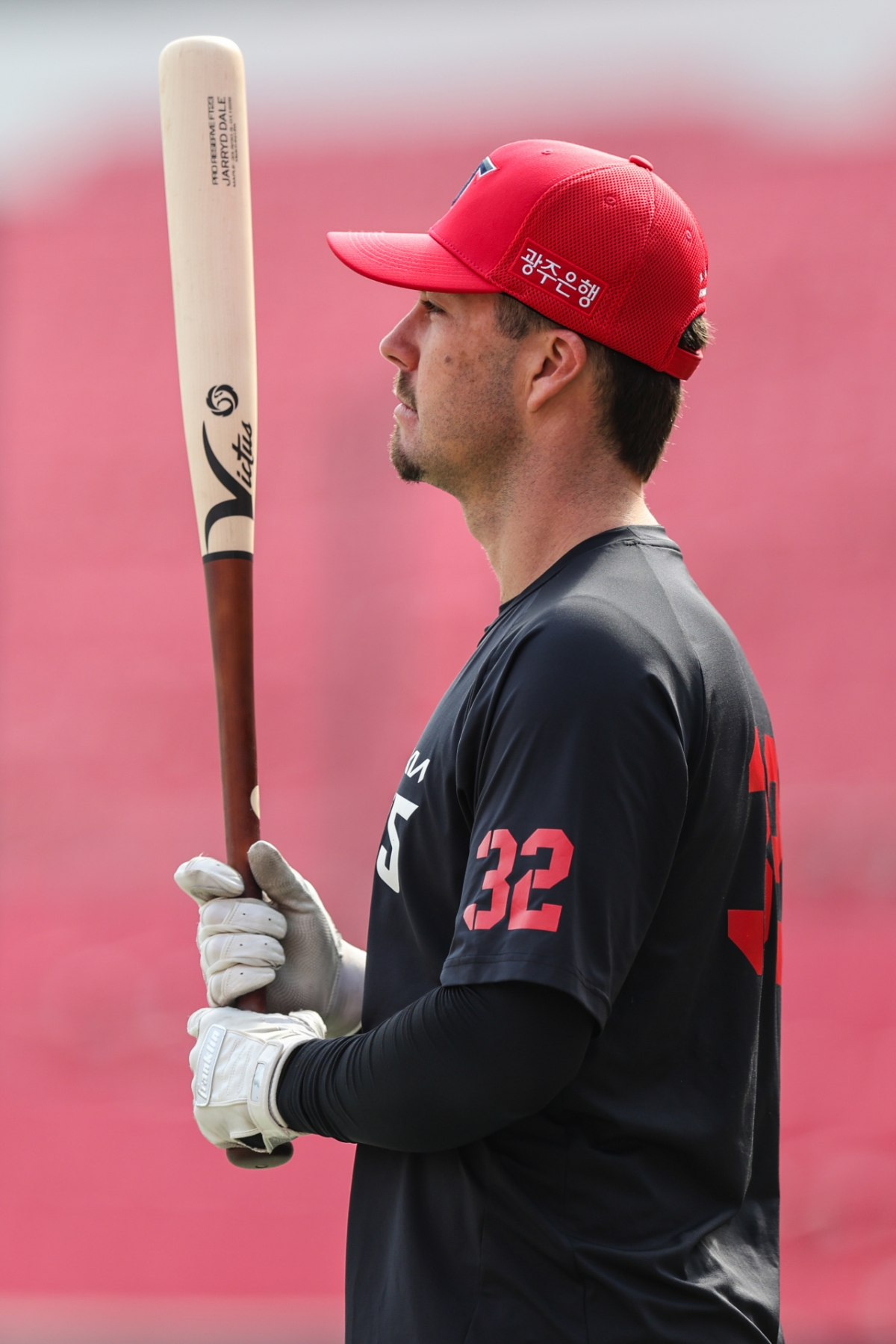 Cầu thủ sân trong Jerry Dale của KIA Tigers Asia Quarter. /Ảnh = Cung cấp Kia Tigers