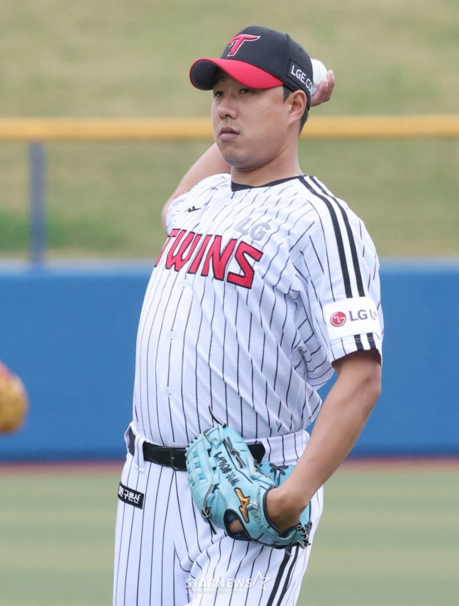 LGのチョン·ウヨン。 /写真=キム·ジンギョン待機者