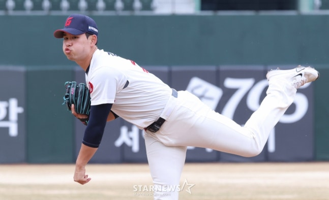 ロッテのキム·ジンウク。 /写真=キム·ジンギョン待機者