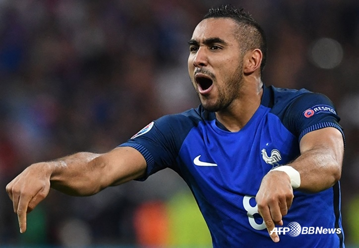 ディミトリ·ファイエのフランス代表チーム時代の姿。 /AFPBBNews=ニュース1