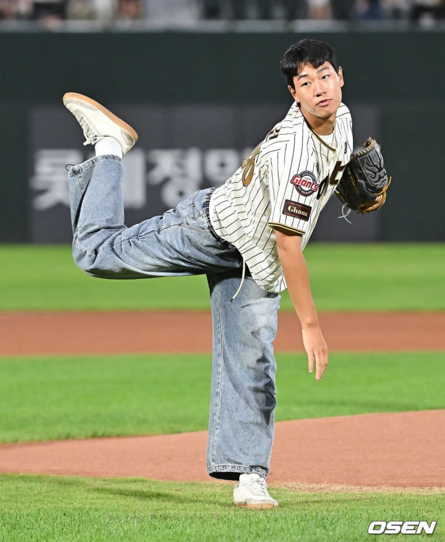 ロッテのシン·ドンゴン。 