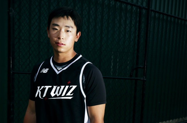Lee Kang-min. /Photo by = KT Wiz