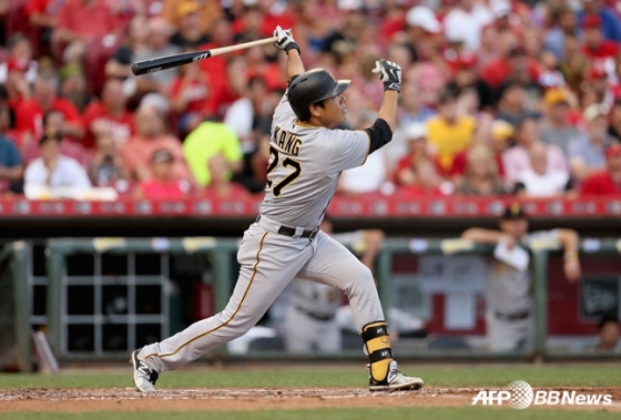 Кан Чон Хо во время Питтсбурга. /AFPBBNews =Новости 1