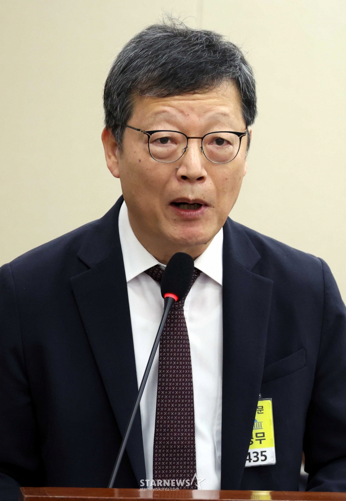 [Seoul = Newsis] Reporter Cho Sung-bong = Kim Yoo-yeol, president of the Korea Education Broadcasting Corporation. 2025.10.23. suncho21@newsis.com / Photo = Cho Sung-bong