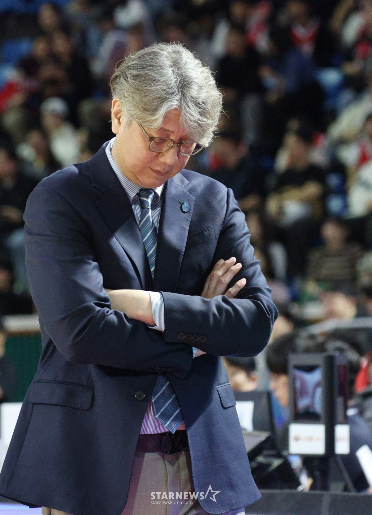 [포토] 손창환 감독 '연승 여기서 끝인가'