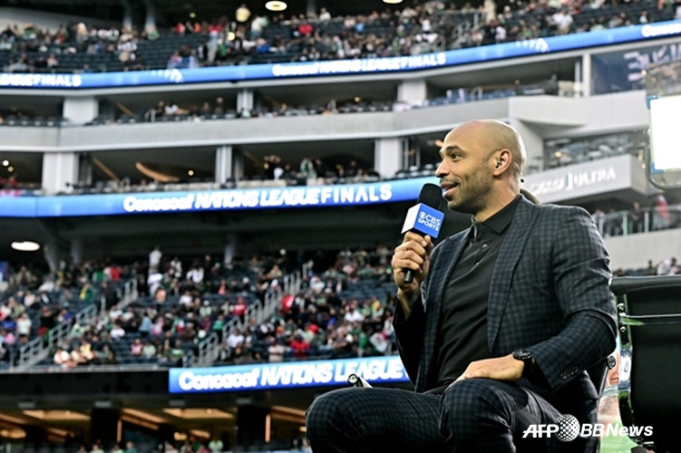 蒂埃里·亨利。 =法新社BBNews=新闻1。