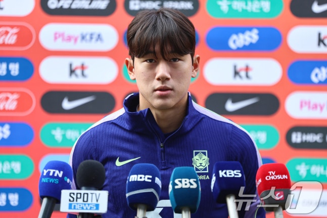 サッカーU-23韓国代表のユン·ドヨン。 /写真=ニュース1