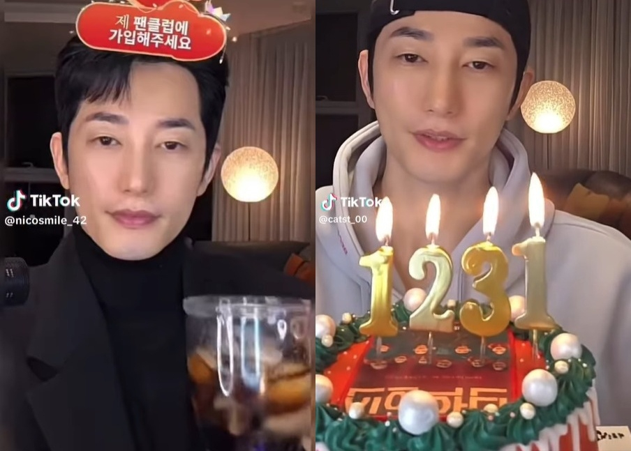 /写真=パク·シフ TikTok ライブ