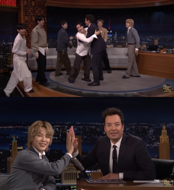 /写真=YouTubeチャンネル「ジミー·ファロンショー」キャプチャー