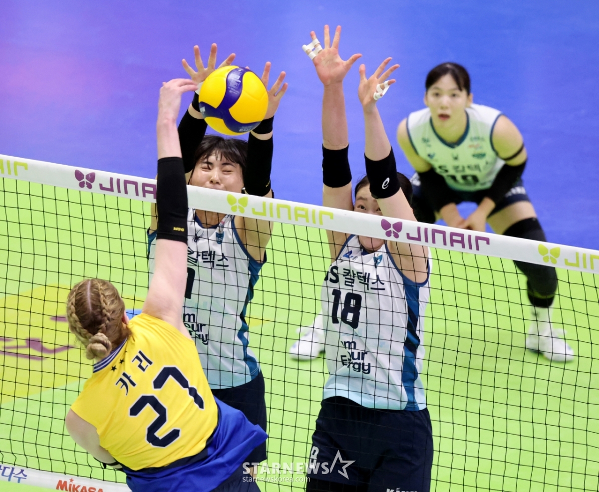 [포토]'카리를 막아라!'