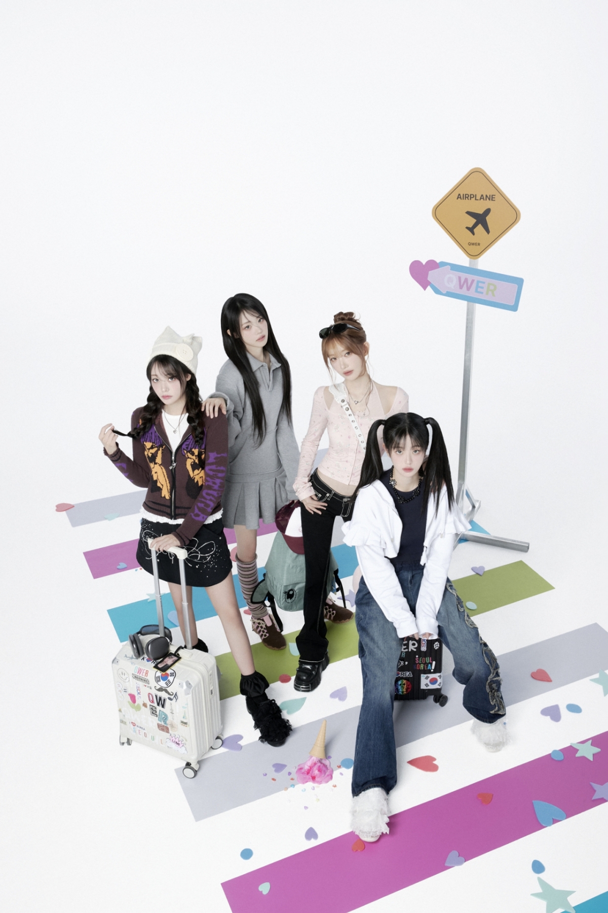 Фотография предоставлена группой QWER =Tri-Wai-Corration