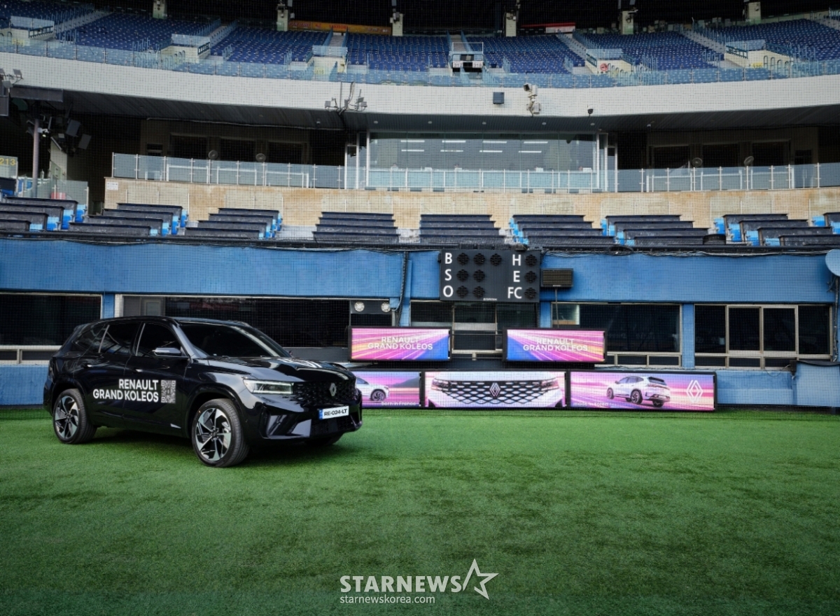 =进入棒球场的"grand colleos" / 照片提供=雷诺韩国。